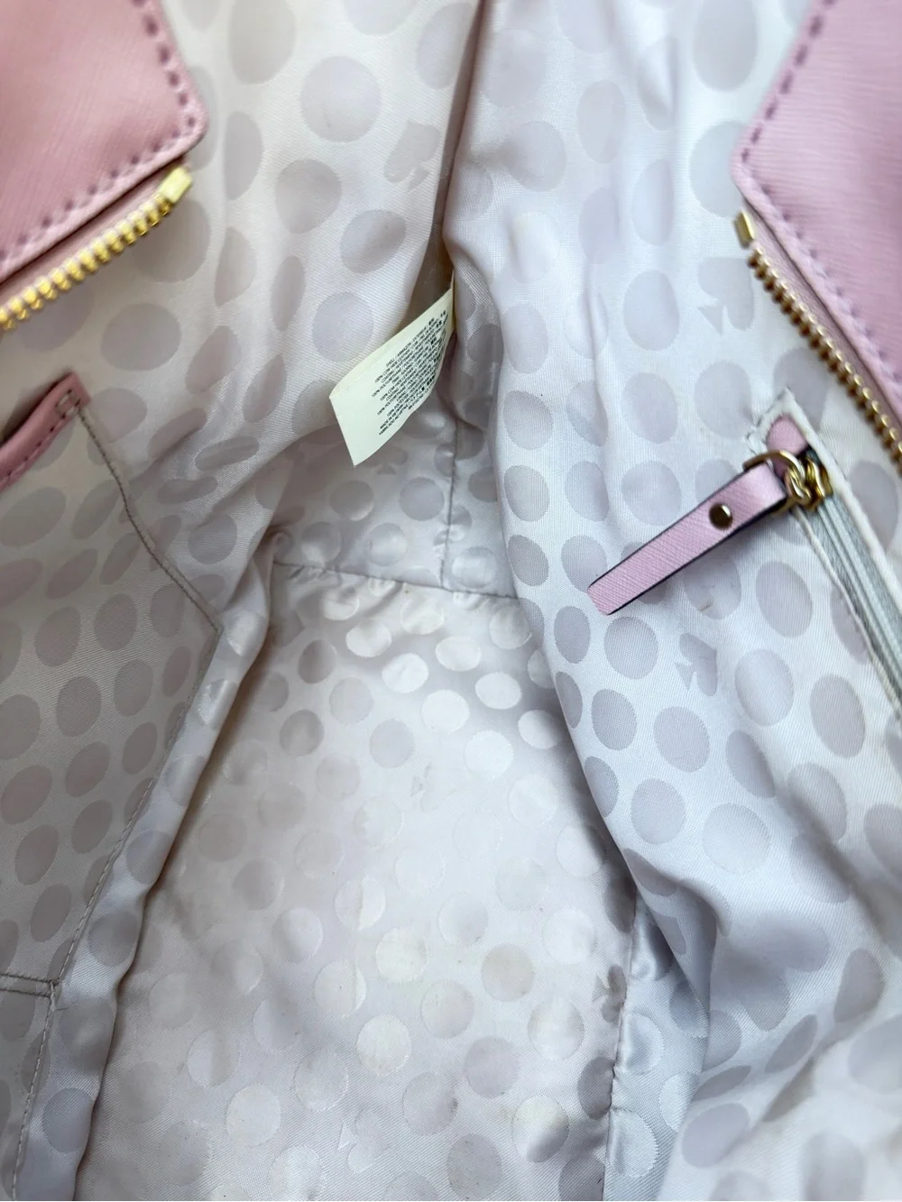 Kate Spade Cedar Street Harmony Medium Tote Pink Saffiano Leather Shoulder Bag